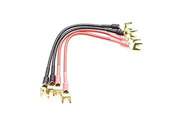 【中古】 MOGAMI モガミ 3103 導体 4SQ×4本 19cm スピーカー ジャンパーケーブル (Yラグ-Yラグ)
