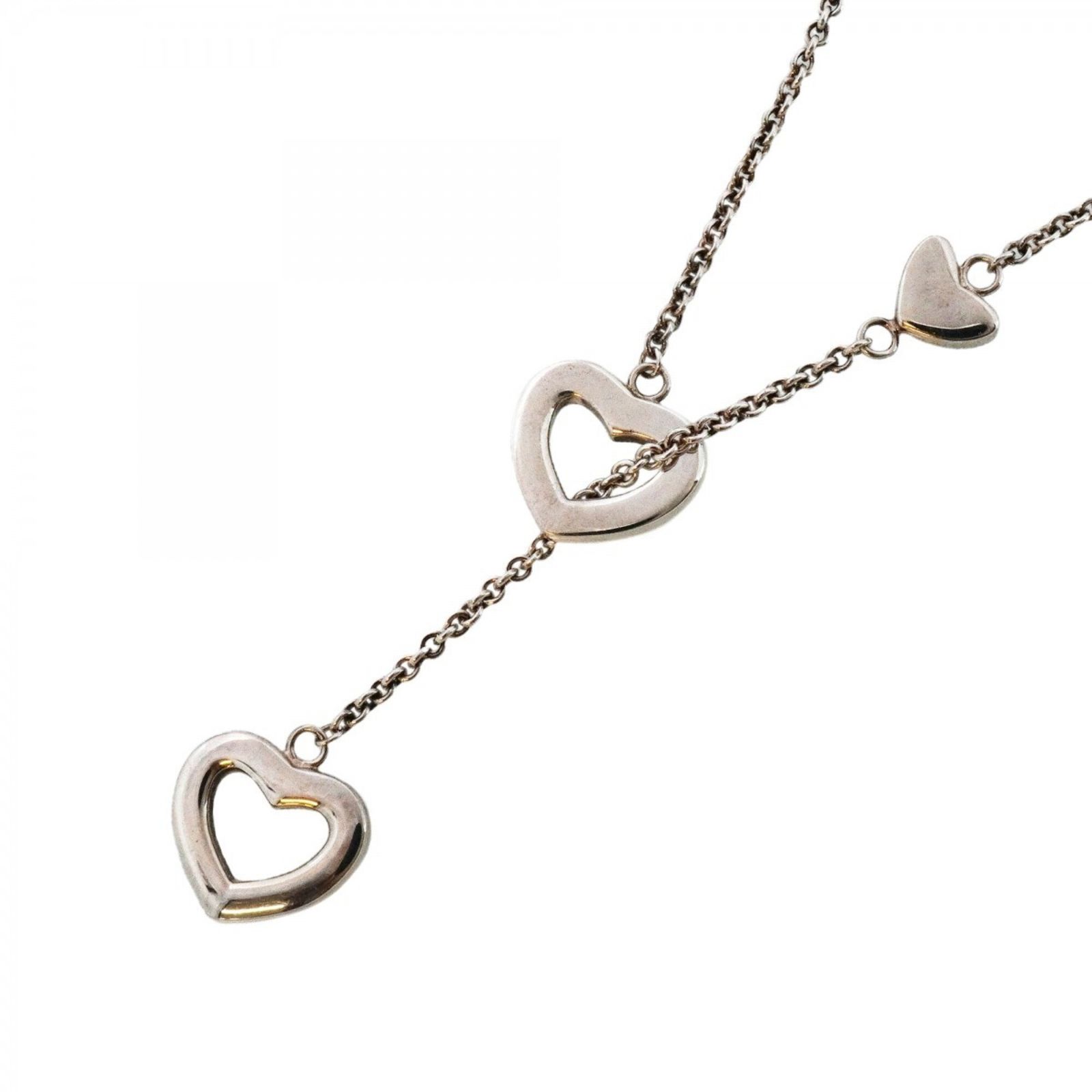 ティファニー(Tiffany) ティファニー ネックレス ハートリンク ラリアット シルバー925レディース