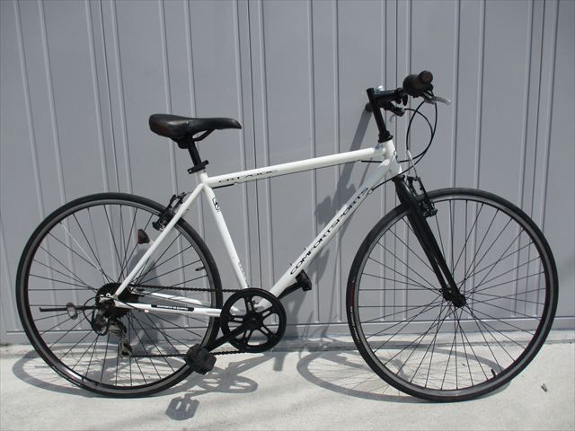 F61★整備済み★完成車発送★中古自転車 クロスバイク 【クロスバイク 49センチ 白】