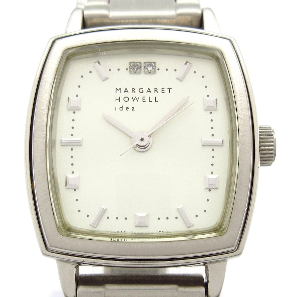 MargaretHowell(マーガレットハウエル) 腕時計 - 5930-T020593 レディース idea/ラインストーン シルバー