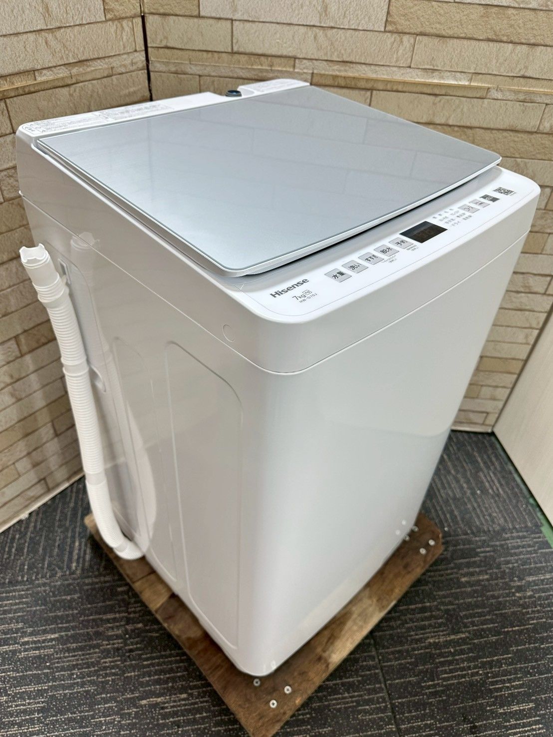 高年式】大阪送料無料☆3か月保障付き☆洗濯機☆ハイセンス☆7kg☆2025