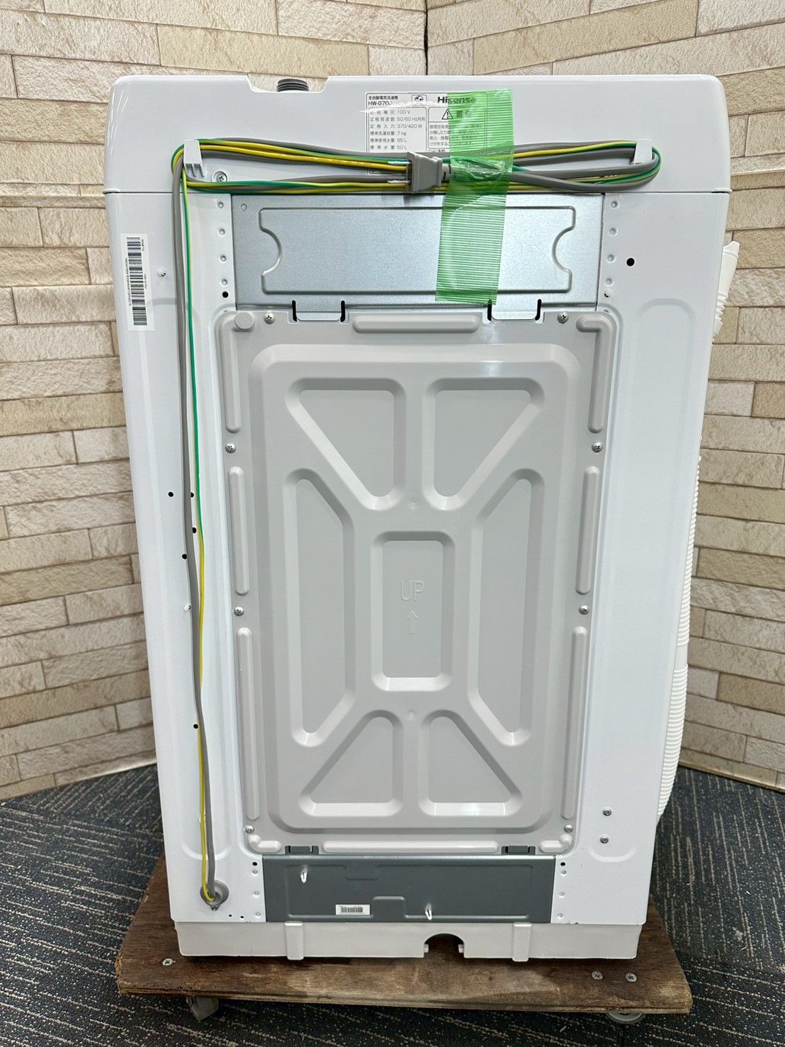 高年式】大阪送料無料☆3か月保障付き☆洗濯機☆ハイセンス☆7kg☆2025