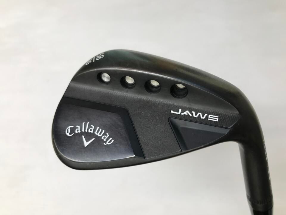 キャロウェイ JAWS FULL TOE マットブラック US 58度 ダイナミックゴールド スピナー 115 S200フレックス ウェッジ 中古【最短即日発送】