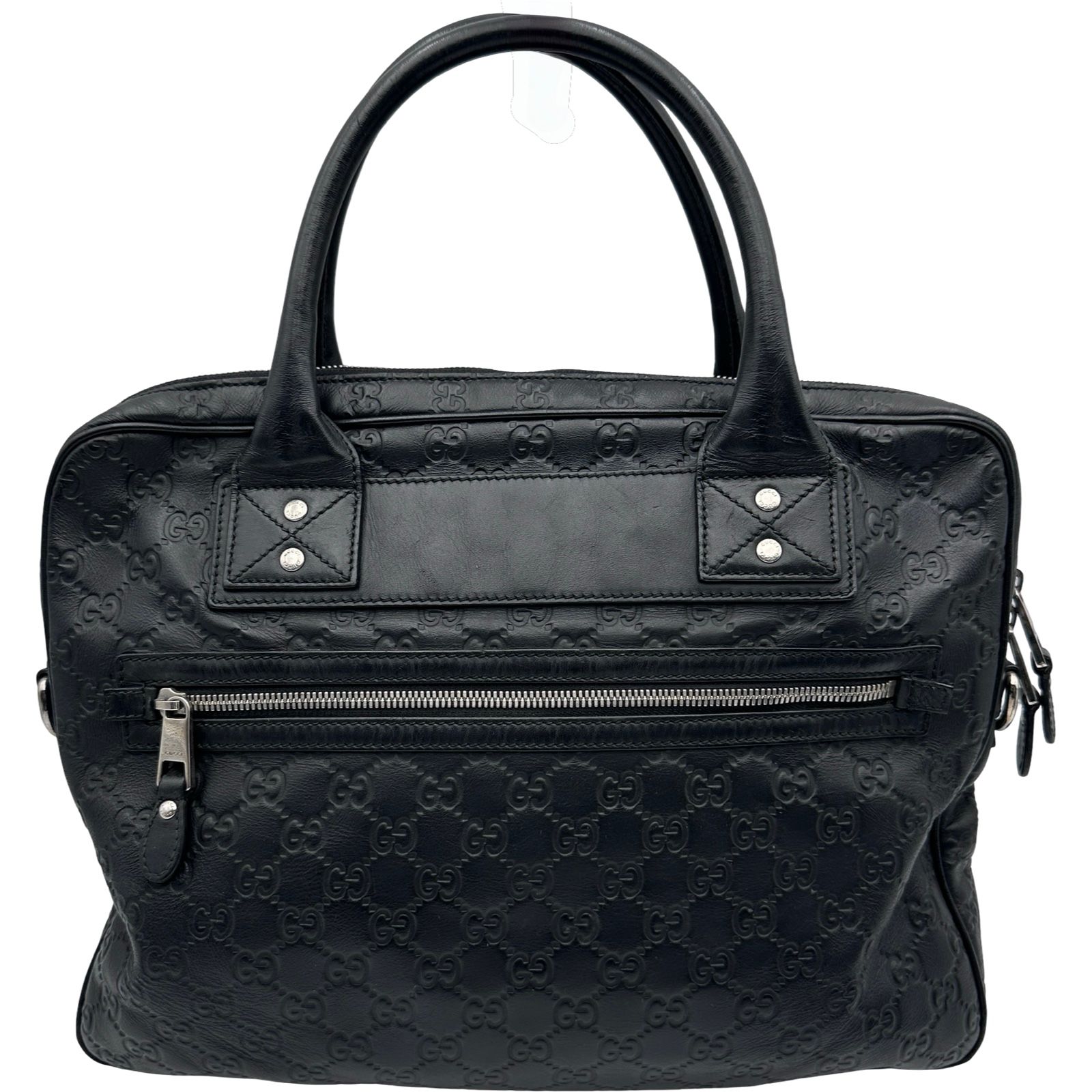 グッチ GUCCI アビービジネスバッグ 328937 ブラック グッチシマ