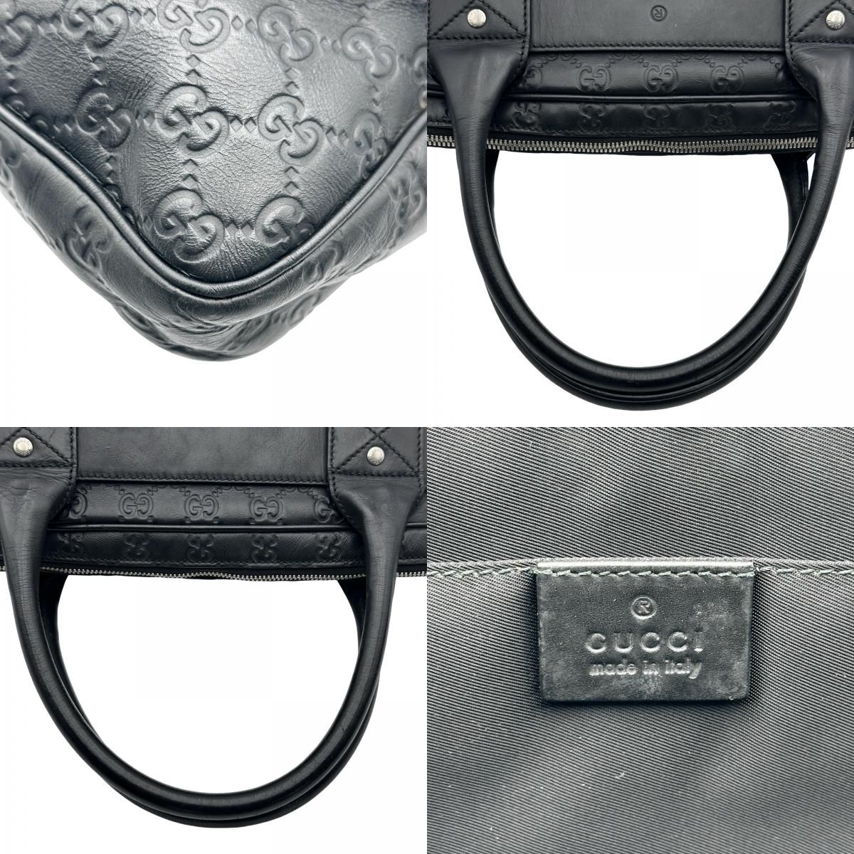 グッチ GUCCI アビービジネスバッグ 328937 ブラック グッチシマ