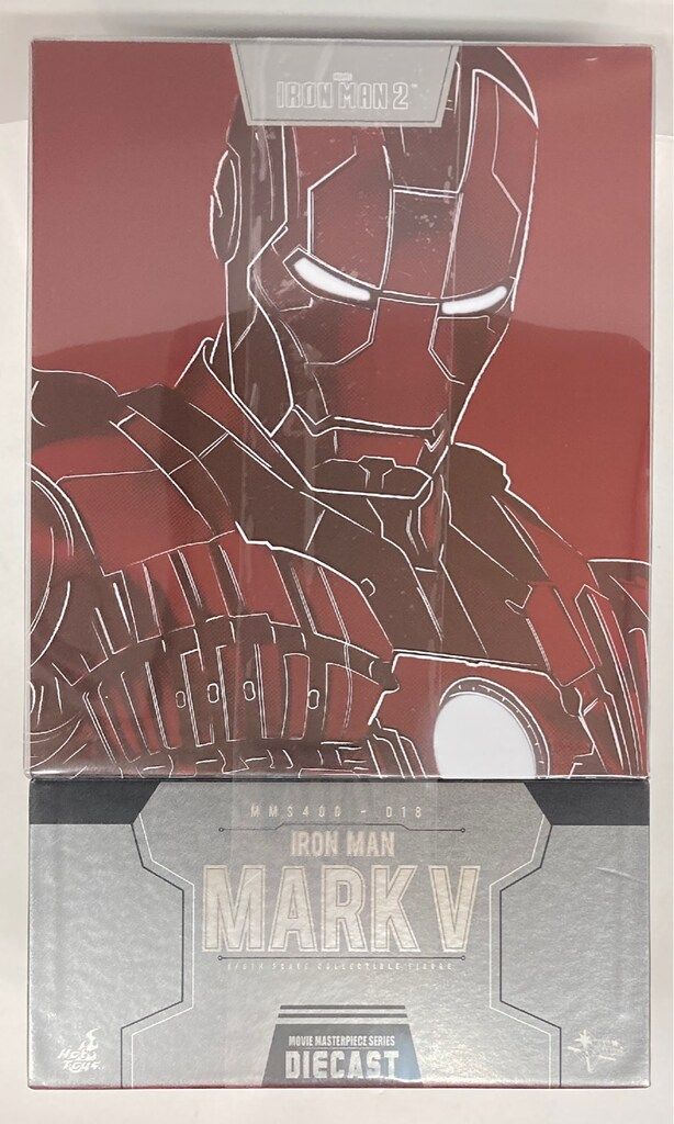 HOTTOYS MOVIE MASTERPIECE DIECAST IRON MAN MARK 5 / DIECAST 400D18