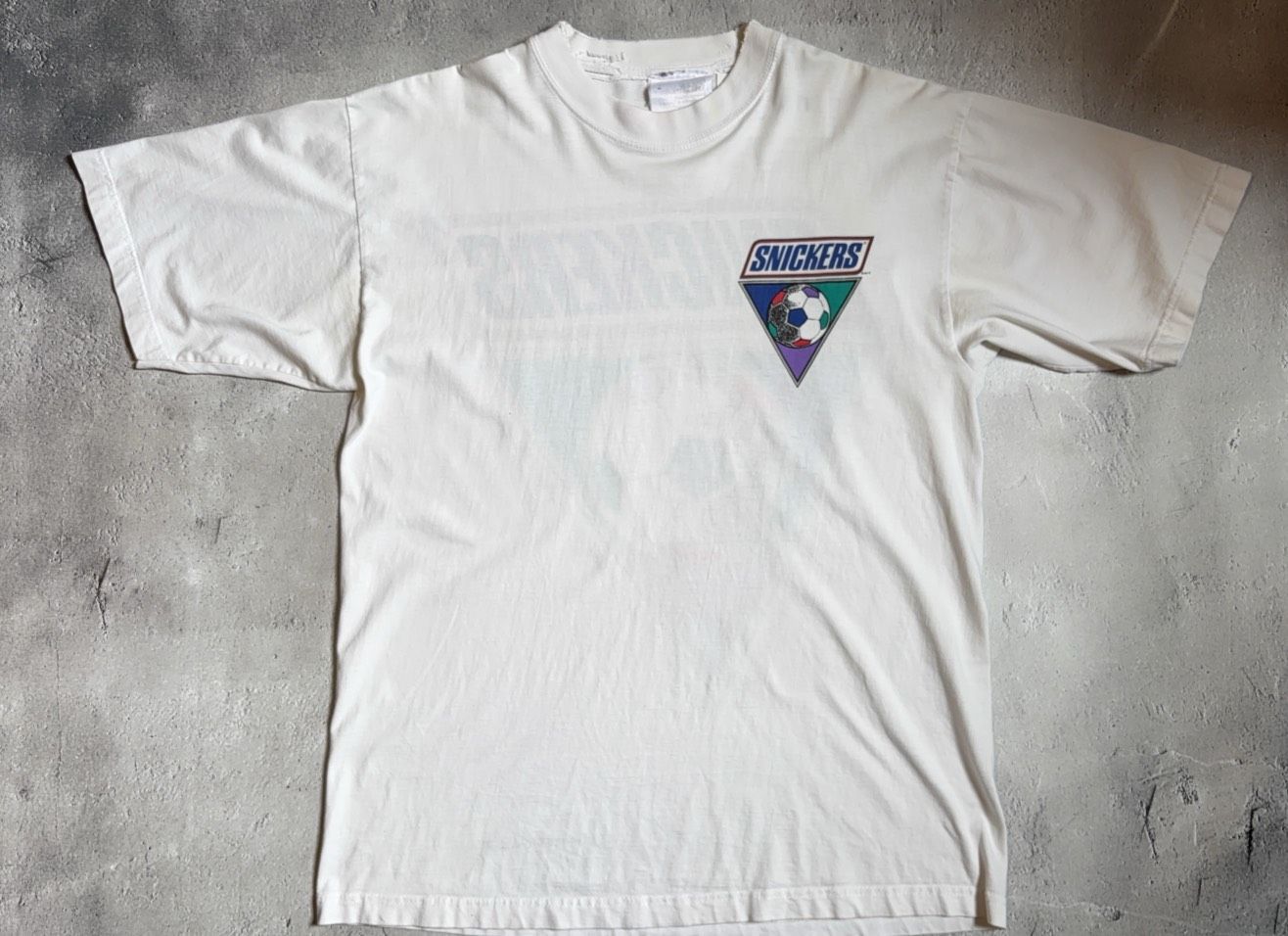 【希少】90s スニッカーズ USA94 企業 Tシャツ L ワールドカップ 6,864円