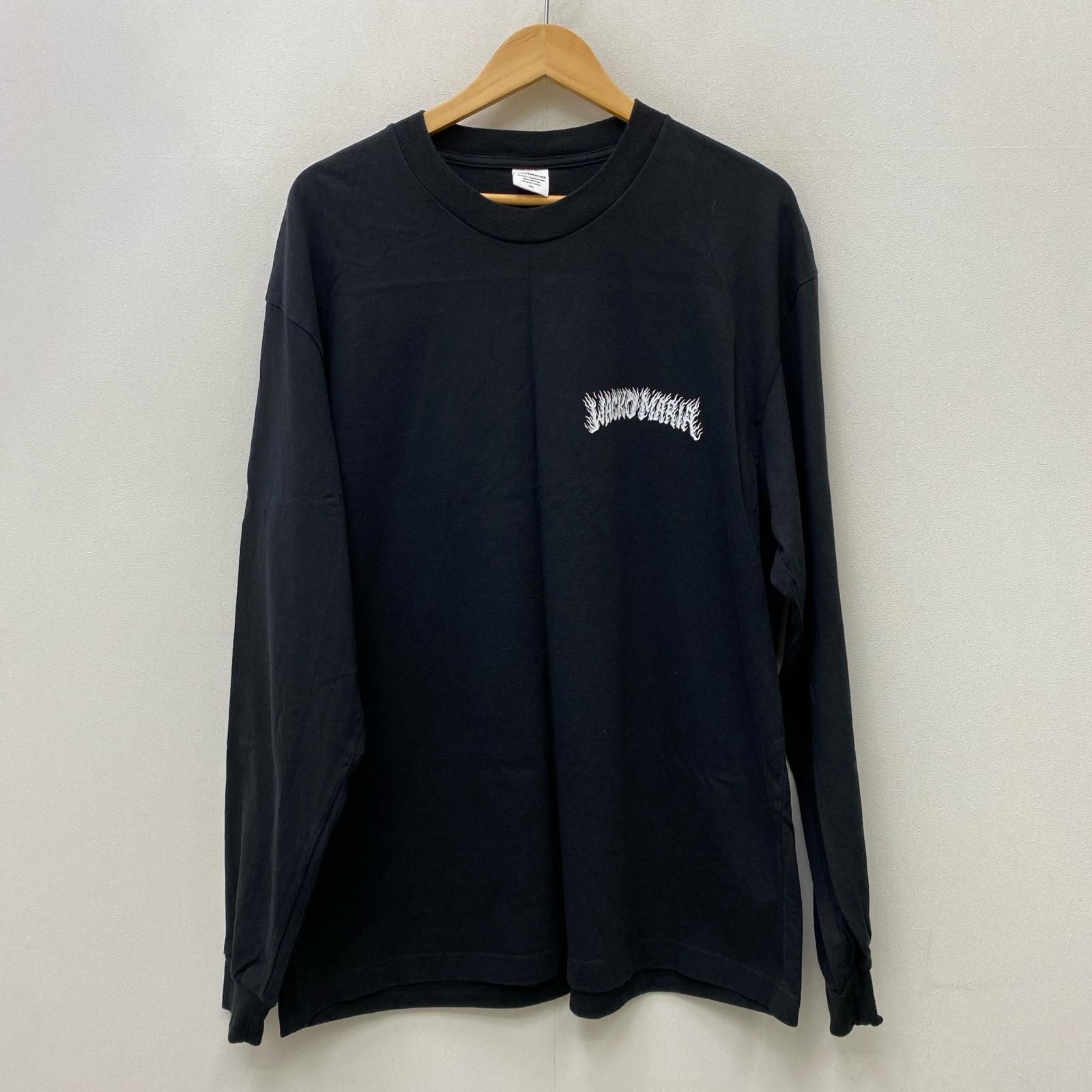 【加古川店】 中古 WACKOMARIA | ワコマリア 長袖Tシャツ WASHED HEAVY WEIGHT LONG SLEEVE 25FW-WMT-LT01 TIM LEHI ブラック サイズ:XL 【104】