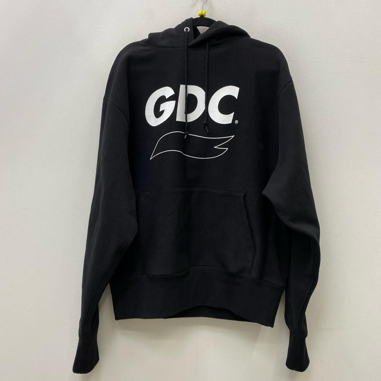 【加古川店】 中古 GDC | ジーディーシー パーカー GDC WING hoodie gd0223 ブラック サイズ：XL 【104】