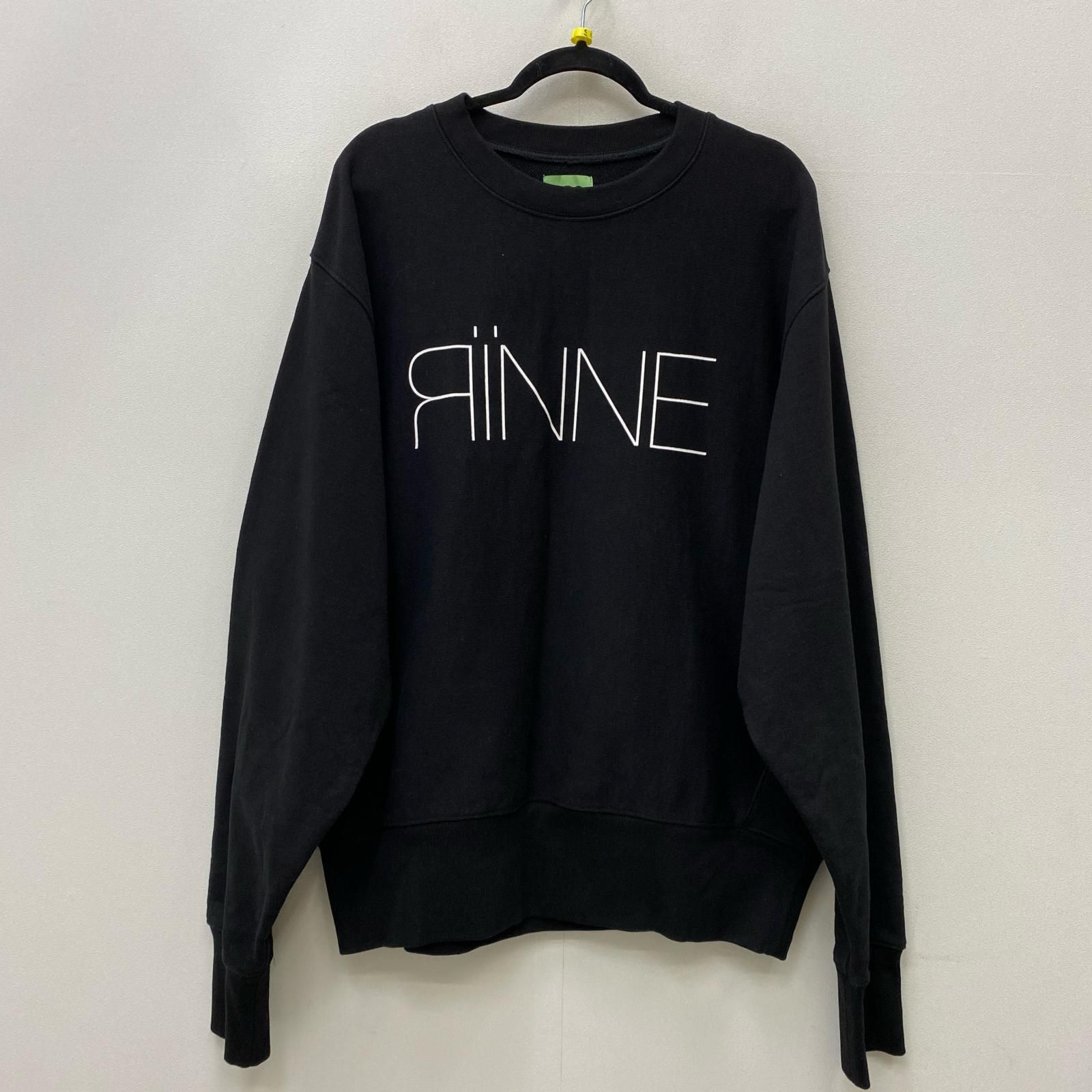 【加古川店】 中古 GDC | ジーディーシー スウェット RINNE crew sweat gd0423 ブラック サイズ：XL 【104】
