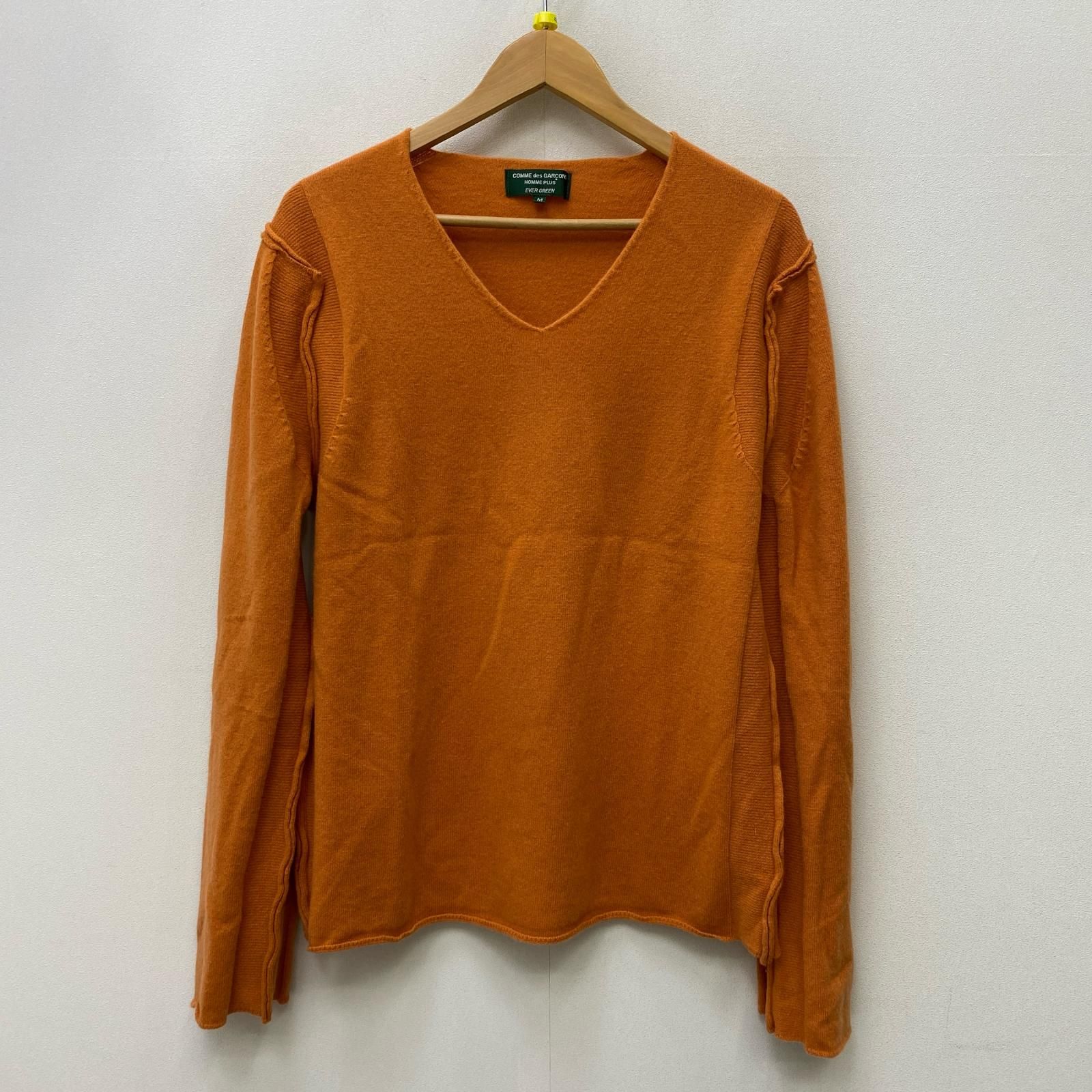 【加古川店】 中古 COMME des GARCONS HOMME PLUS | コムデギャルソンオムプリュス ニット PP-N205 オレンジ サイズ：M 【108】