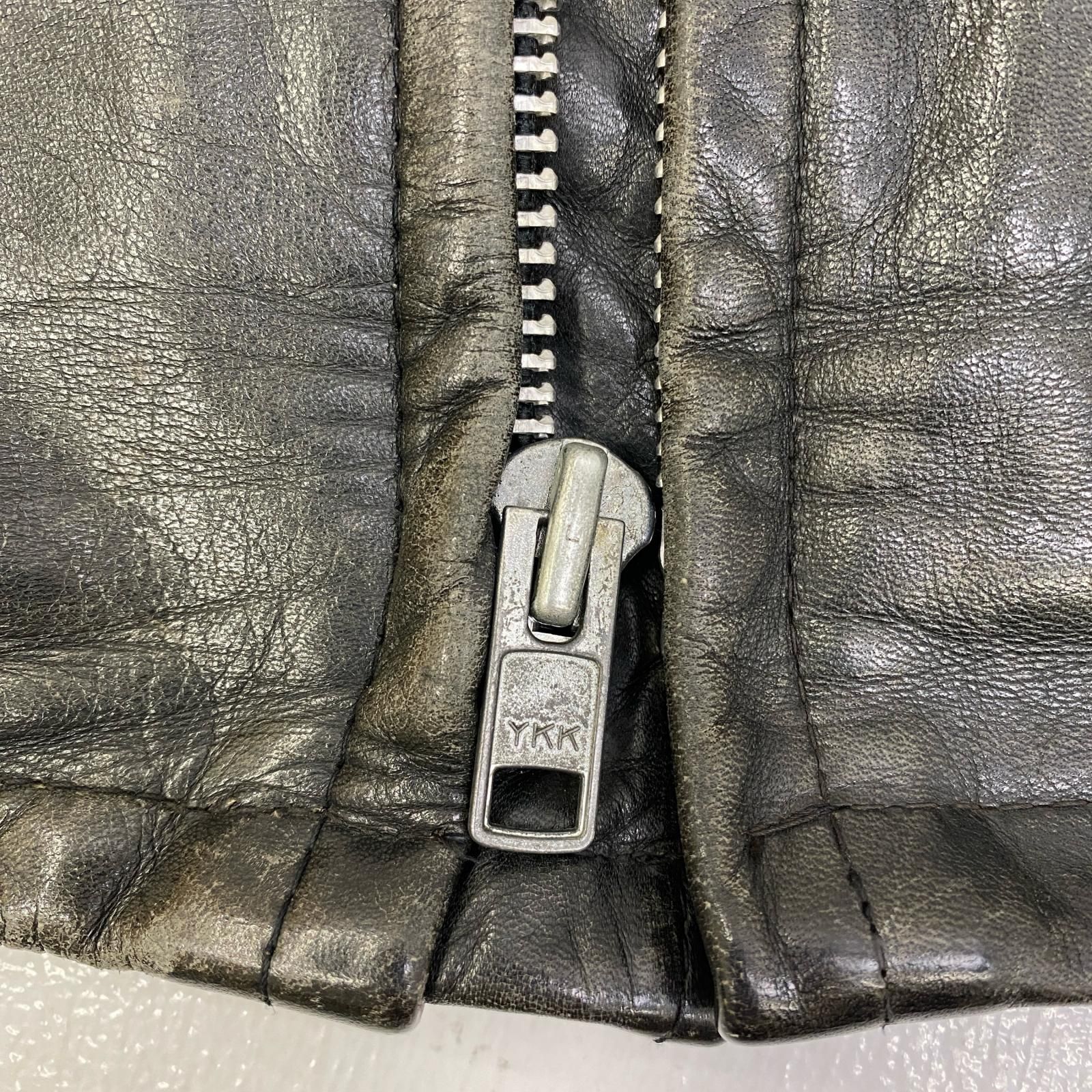【加古川店】 中古 schott | ショット レザー SINGLE RIDERS JKT 141 ブラック サイズ：36 【93】 加古川店】 中古 schott | ショット レザー SINGLE RIDERS JKT 141