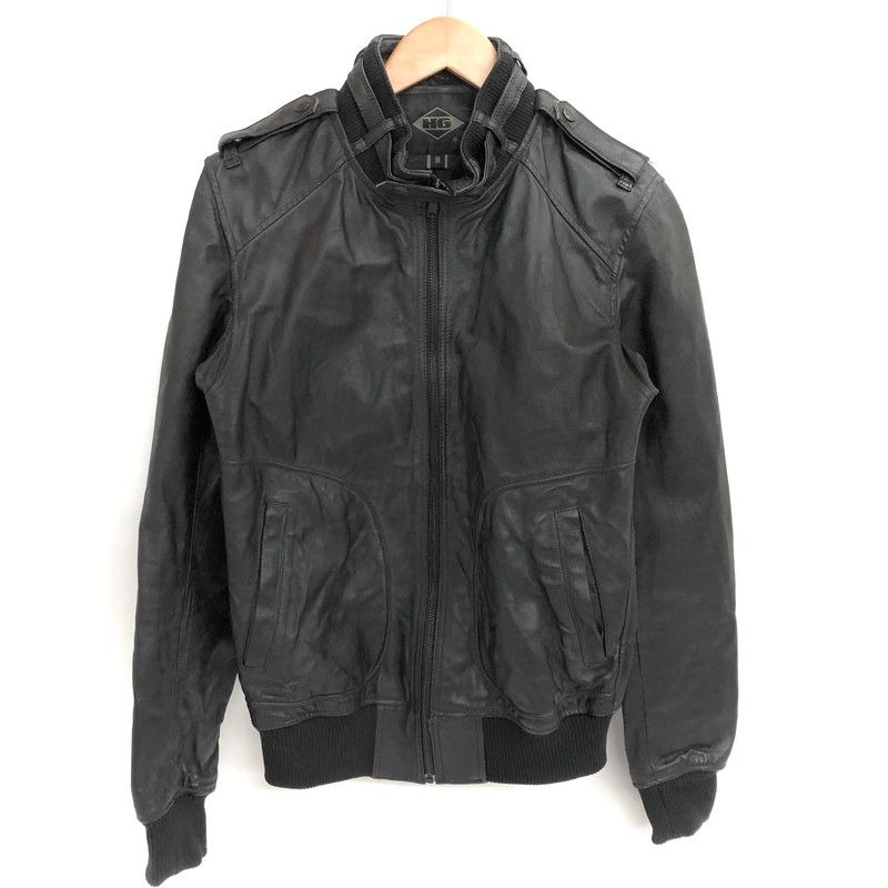 【現状渡し品】 HYSTERIC GLAMOUR LEATHER JACKET 4LB-1282 ピッグレザージャケット ライダース 豚革 アウター 【140-260507-rs-04-fur】