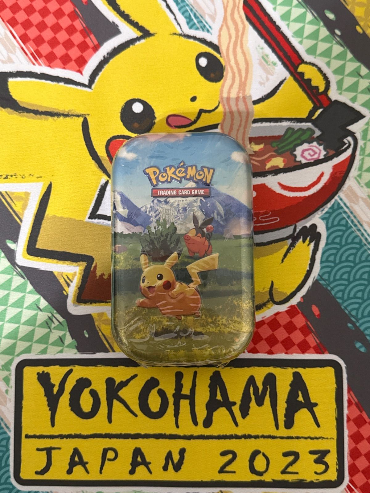 海外限定 ピカチュウ ミニ缶