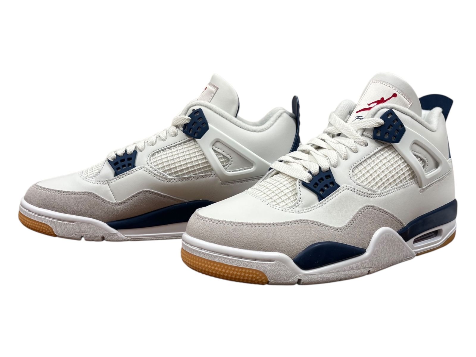 NIKE SB (ナイキエスビー) スニーカー Air Jordan 4 Retro SP Summit White/Navy DR5415-100 27cm US9 ホワイトネイビー メンズ/078