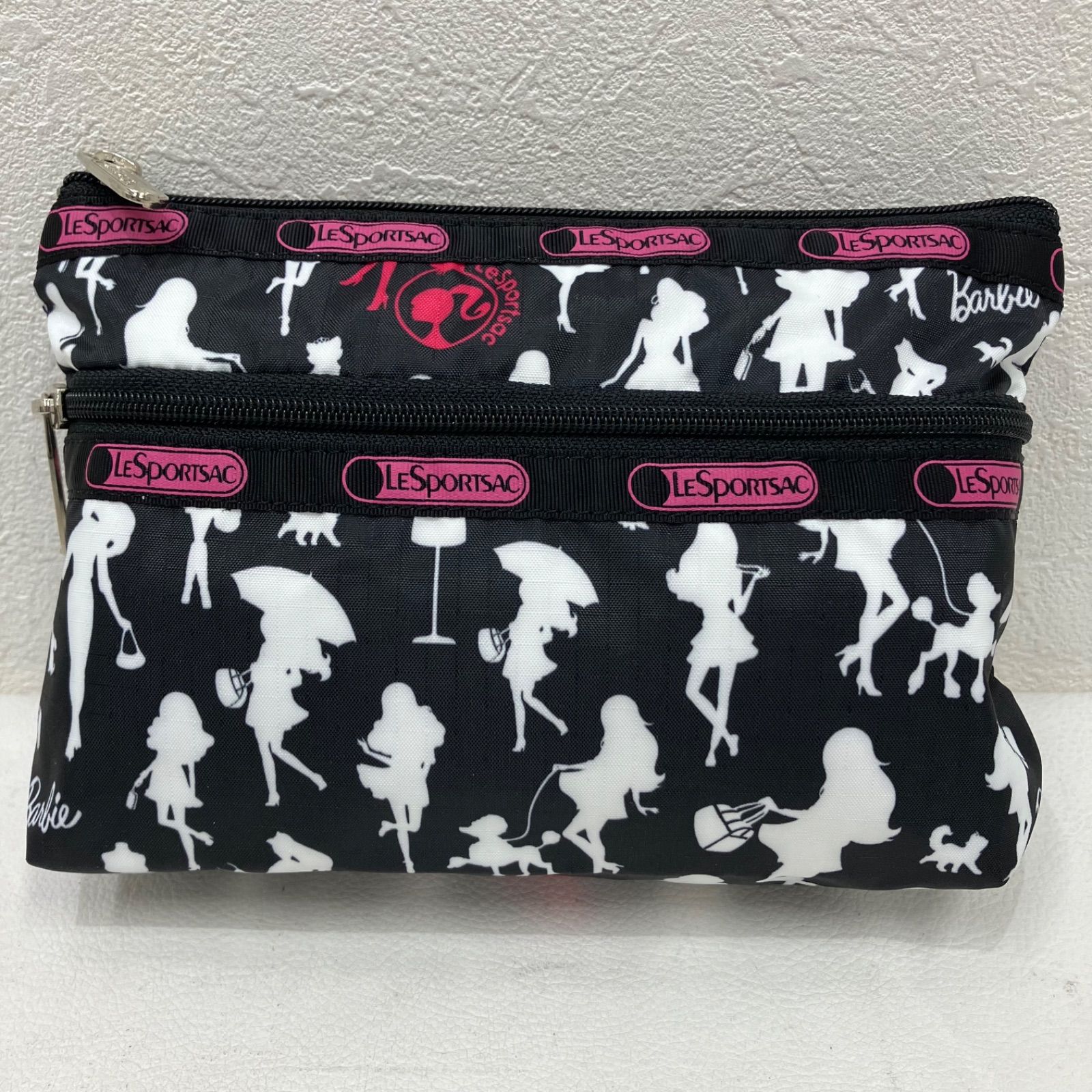 1362 LeSportsac レスポートサック バービー Barbie コラボ ポーチ 