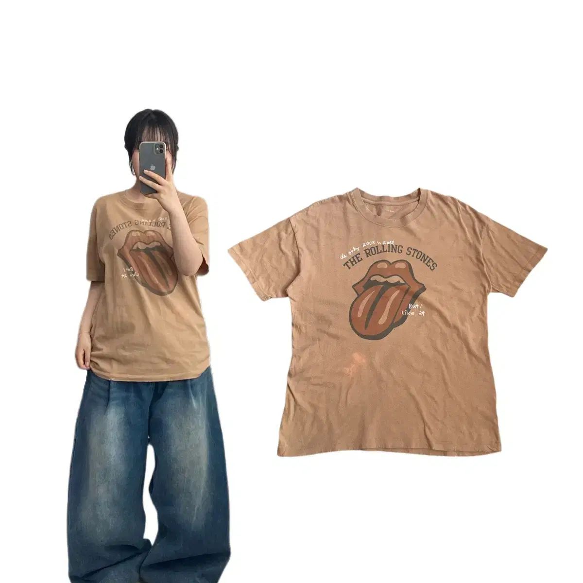 ローリングストーンズ ヴィンテージ バンドTシャツ ロックバンドTシャツ 半袖 Tシャツ