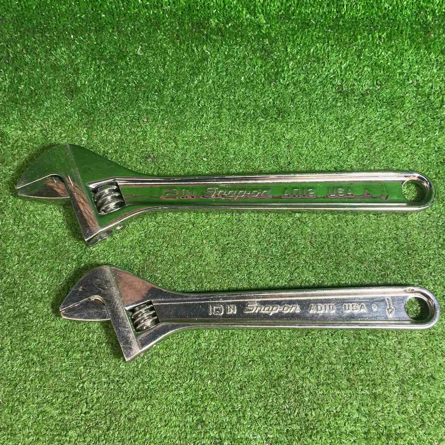 スナップオン モンキーレンチ 300mm AD12、250mm AD10 2本セット【藤沢店】