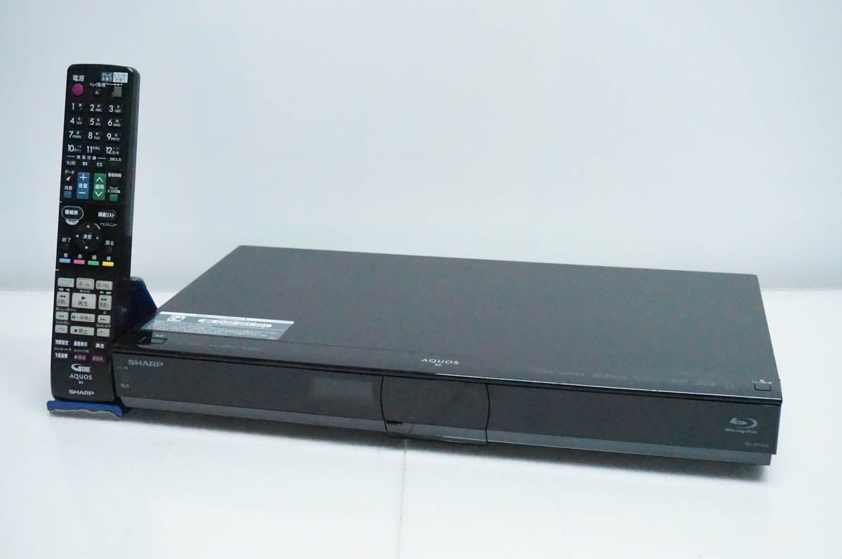 【中古】SHARPシャープ ブルーレイディスクレコーダー AQUOSアクオスブルーレイ HDD1TB Wチューナー BD-W1200