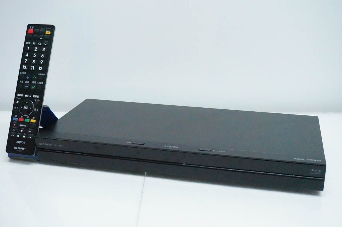 【中古】SHARPシャープ BDレコーダー AQUOSアクオスブルーレイ 2B-C10BW1 ダブルチューナー 1TB 2番組同時録画