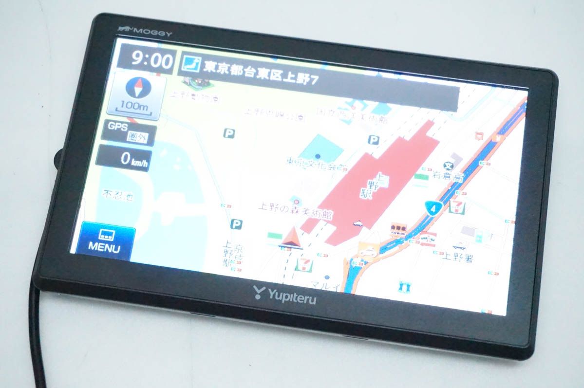 【中古】Yupiteruユピテル 7V型 ワンセグ内蔵 ポータブルナビゲーション YPB742 カーナビ