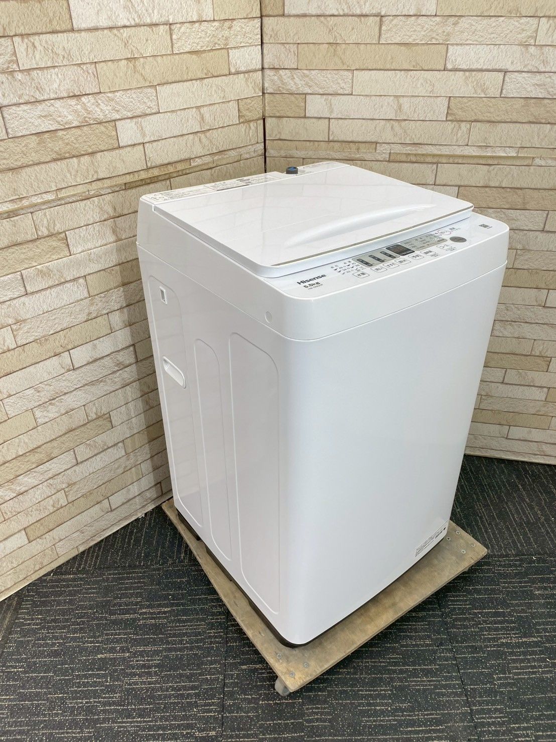 大阪送料無料☆3か月保障付き☆洗濯機☆ハイセンス☆5.5kg☆2022年☆HW 