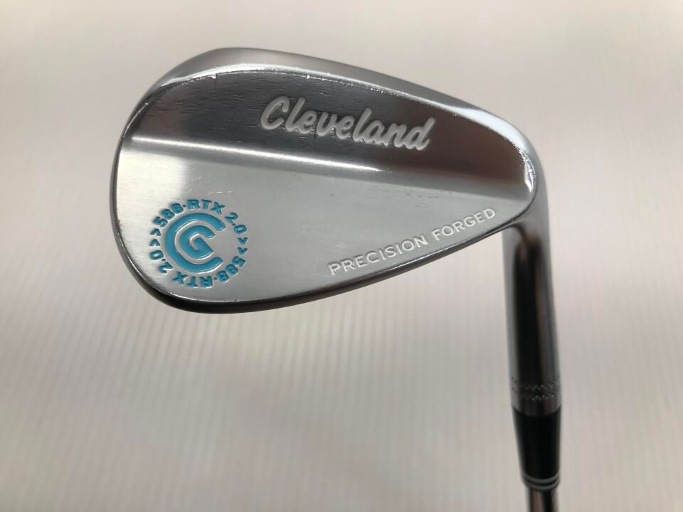 クリーブランド 588 RTX 2.0 PRECISION FORGED 50度 ダイナミックゴールド S200フレックス ウェッジ 中古【最短即日発送】
