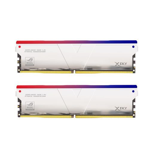 v-colorHynixICデスクトップPC用ゲーミングメモリMantaXSkyRGB(発光型)ROG認証DDR5-6600MHzPC5-5280032GB(16GBx2枚)U-DIMM1.4VCL32(ASUSROG 34,029円