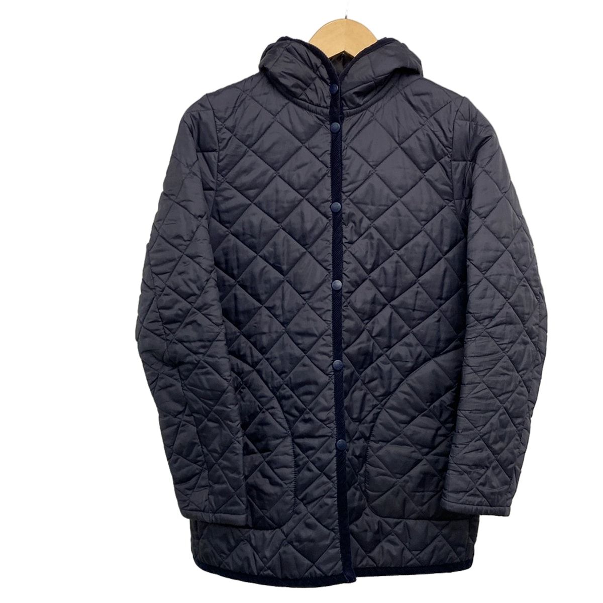 LAVENHAM(ラベンハム) コート サイズ36 S レディース - ネイビー 長袖/キルティング/中綿/秋/冬