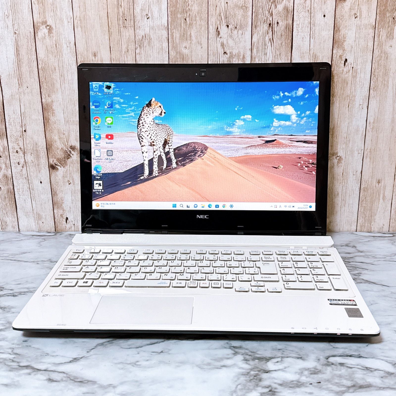 Core i7/NEC/すぐに使えるノートパソコン/ブルーレイ/カメラ/1TB