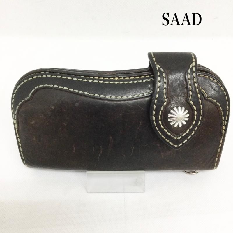 サード SAAD サード コンチョ付き LONG WALLET ロングウォレット 長財布 メンズ - ISItems【USED】【古着】【中古】50158831