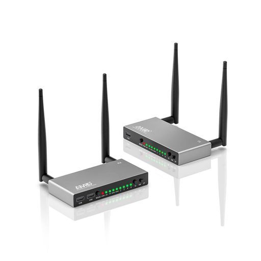 AIMIBOワイヤレスHDMI無線送受信機【受信機増設対応】【KVM/IRリモコン/ループアウト対応】200M伝送距離HDMIワイヤレス