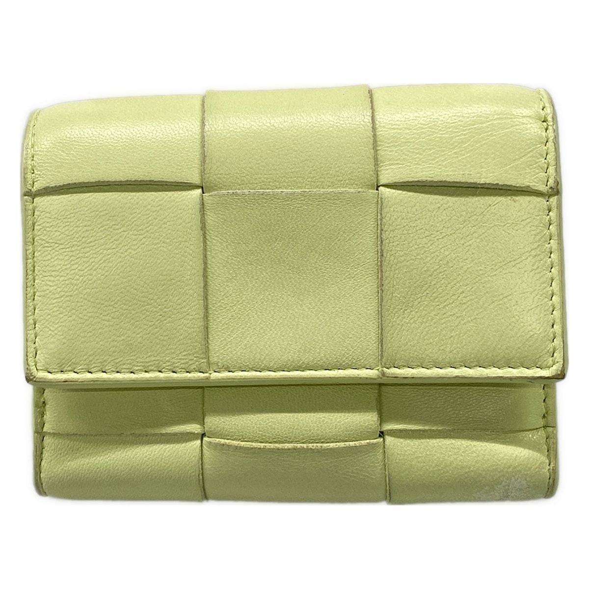 BOTTEGA VENETA(ボッテガヴェネタ) 3つ折り財布 カセット ライト 