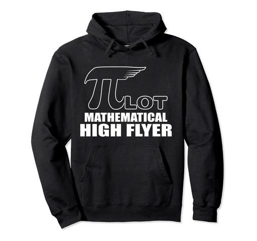 パイロット-数学ハイフライヤー-3.14数学と科学パーカー