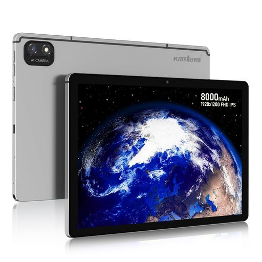 【高性能10インチタブレット】Kinstone8GB+256ROM(1TB拡張)/8核CPU2.0GHz&8000mAh/13MPメインカメラ&FHDIPS大画面/デュアルバンドWi-Fi&Bluetooth5.0/