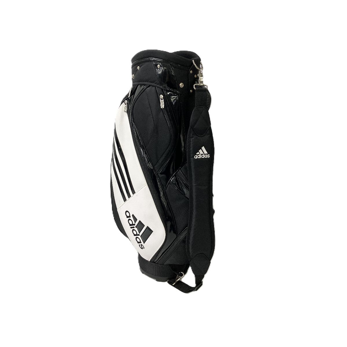adidas JM363 ACB12SS-04M キャディバッグ 9.0型 アディダス ゴルフバッグ 中古 W11211431