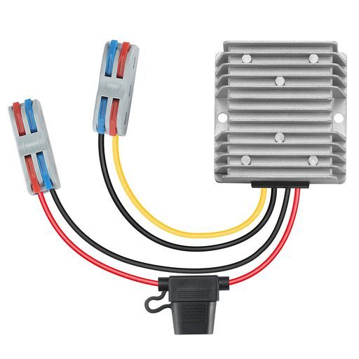 YBBOTTdc-dcコンバータ30V~90V~24V20A480W防水降圧電源コンバーターDCDC降圧モジュール電源降圧コンバーターCNC機器スイッチ光起電パネルなど