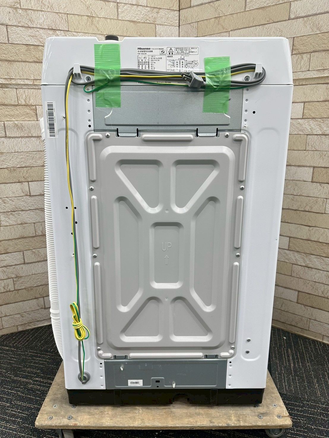大阪送料無料☆3か月保障付き☆洗濯機☆ハイセンス☆5.5kg☆2023年☆HW