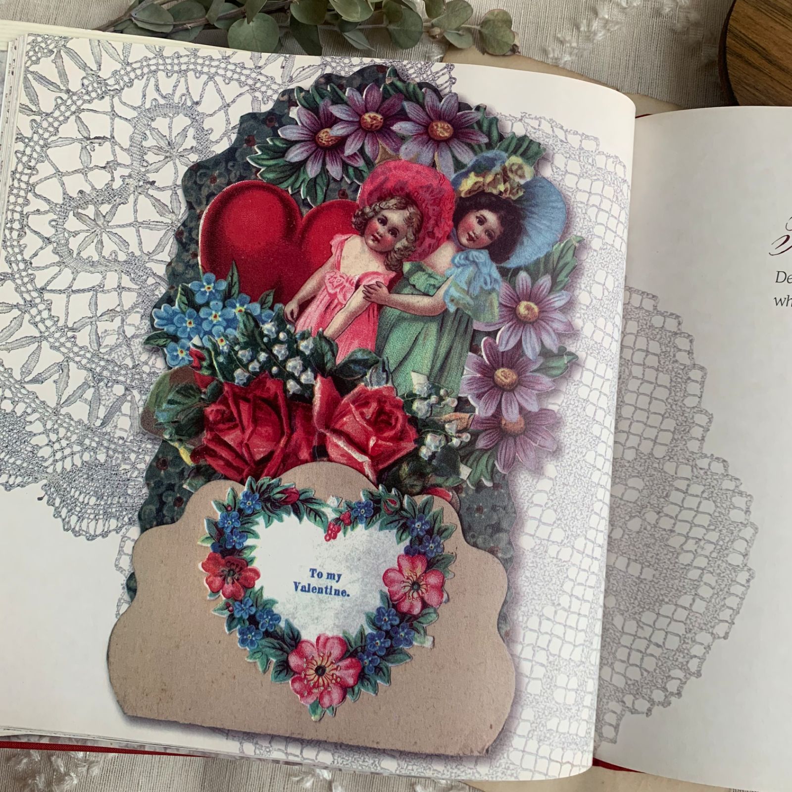 ヴィンテージ 洋書 ヴィクトリアン調 Gifts of Love Second Edition