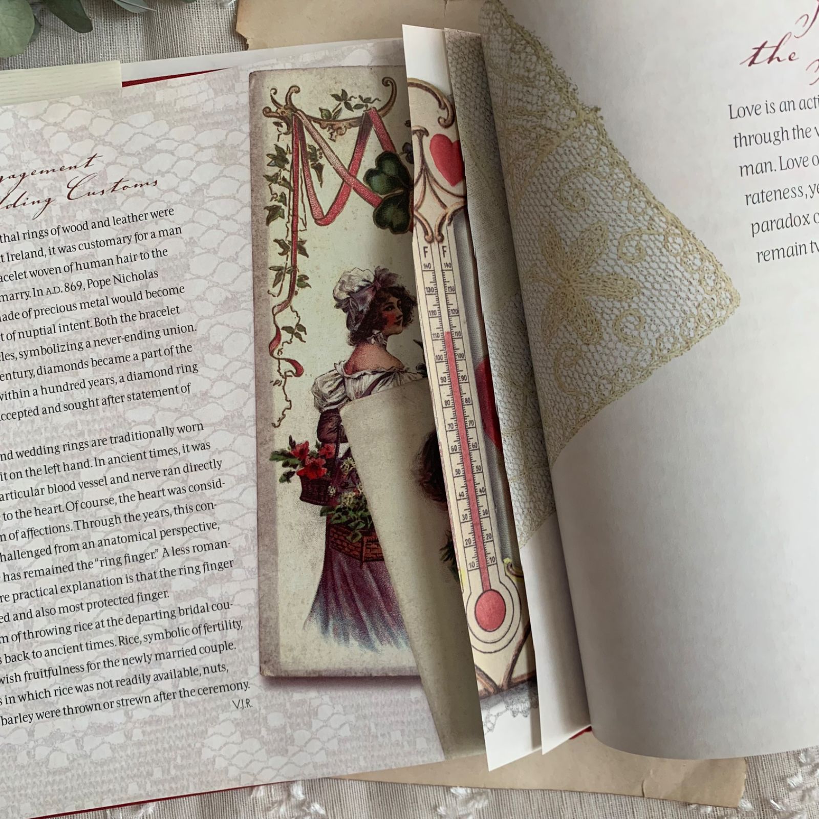 ヴィンテージ 洋書 ヴィクトリアン調 Gifts of Love Second Edition