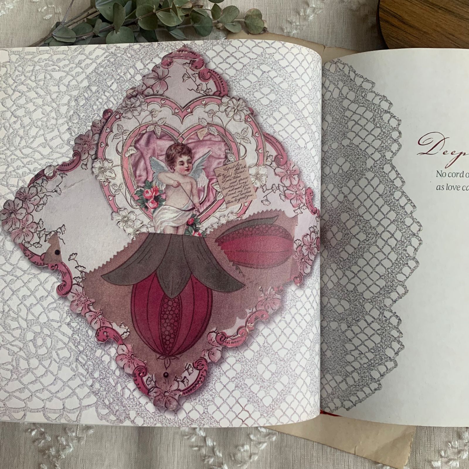 ヴィンテージ 洋書 ヴィクトリアン調 Gifts of Love Second Edition