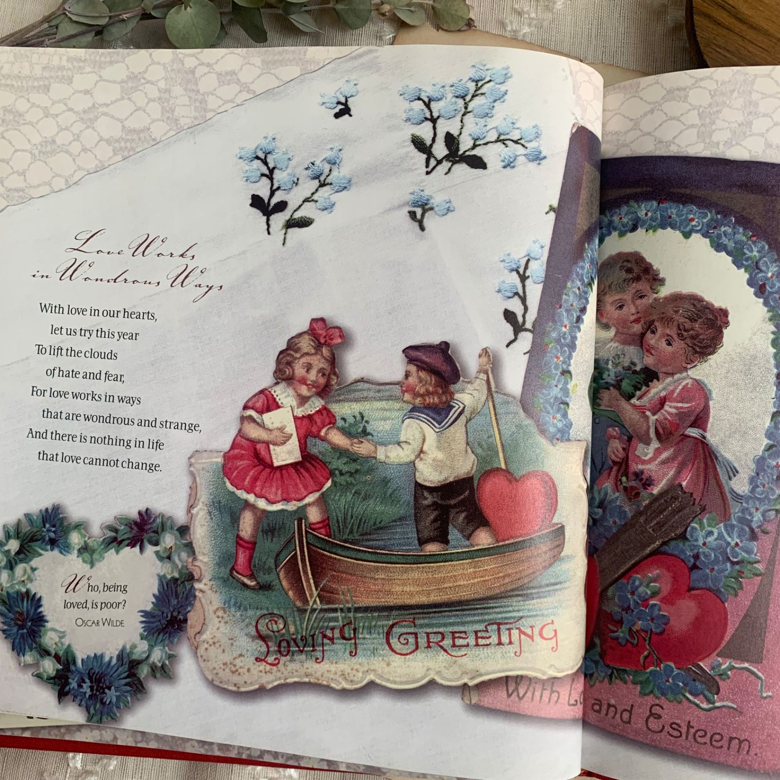 ヴィンテージ 洋書 ヴィクトリアン調 Gifts of Love Second Edition