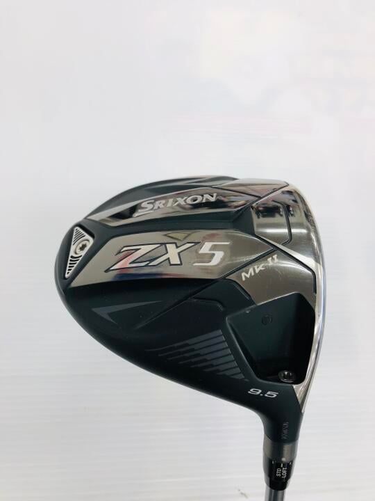 ダンロップ　SRIXON ZX5 Mk2　9.5度　Diamana ZX-2 60　Sフレックス　ドライバー　中古　ゴルフドゥ！白山松任店【最短即日発送】