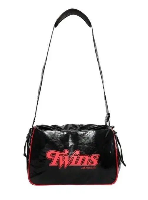 1993スタジオ ツインズ ブラック 光沢シャーリングバッグ