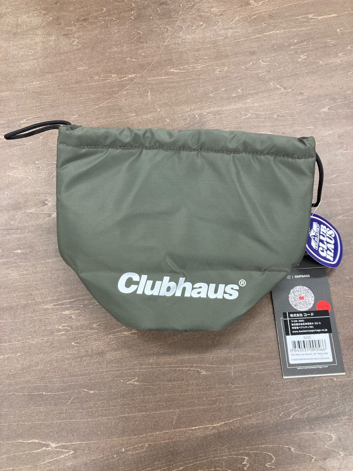 Manhattan Portage×Clubhaus マンハッタンポーテージ クラブハウス ドローストリングバッグ　巾着バッグ