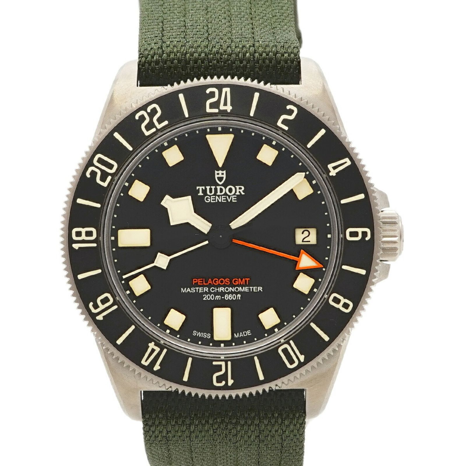 チュードル ペラゴス FXD GMT 2542G267NU 黒文字盤腕時計 メンズ