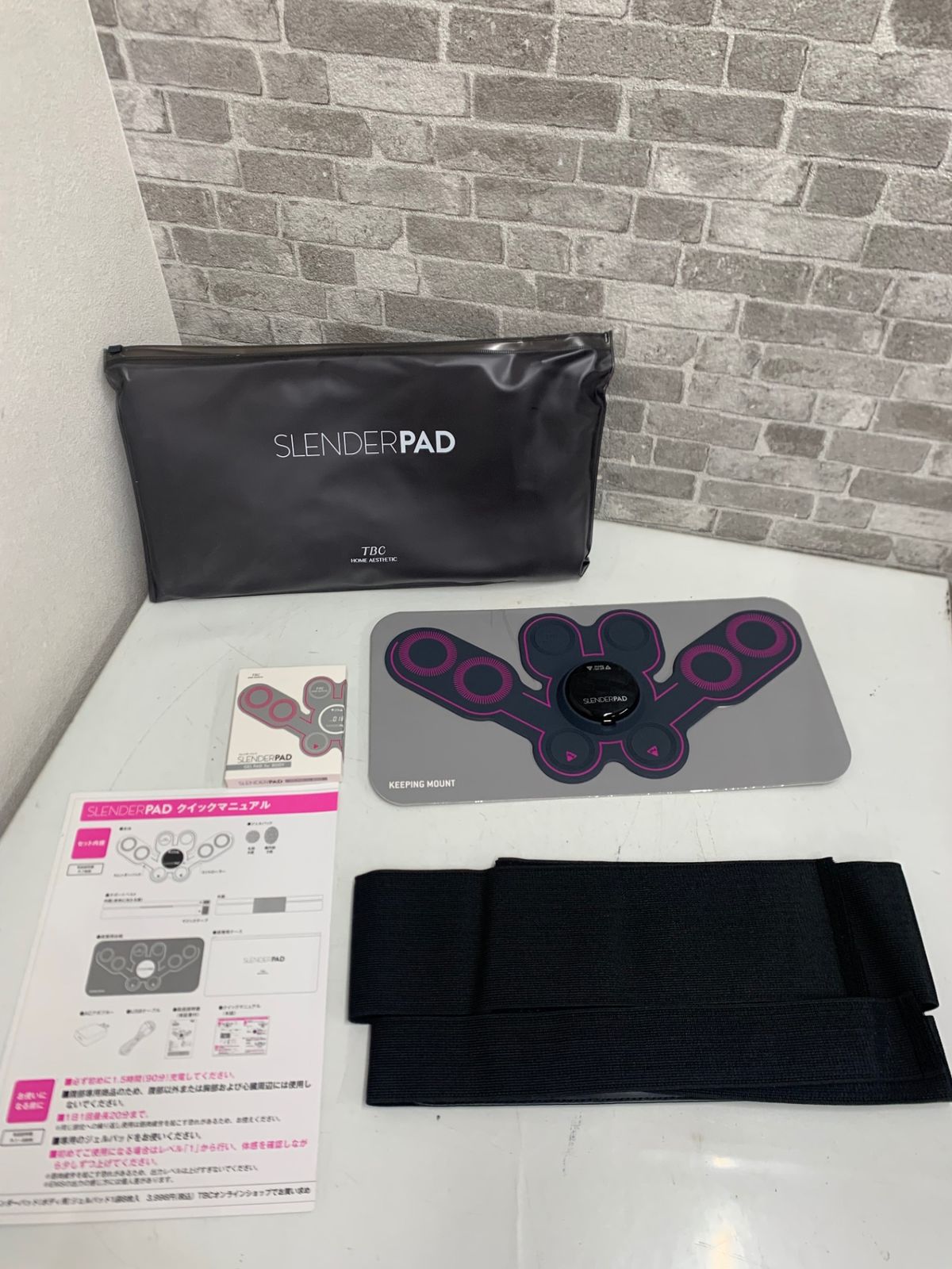 TBC SLENDER PAD スレンダーパッド 腹筋 - メルカリ