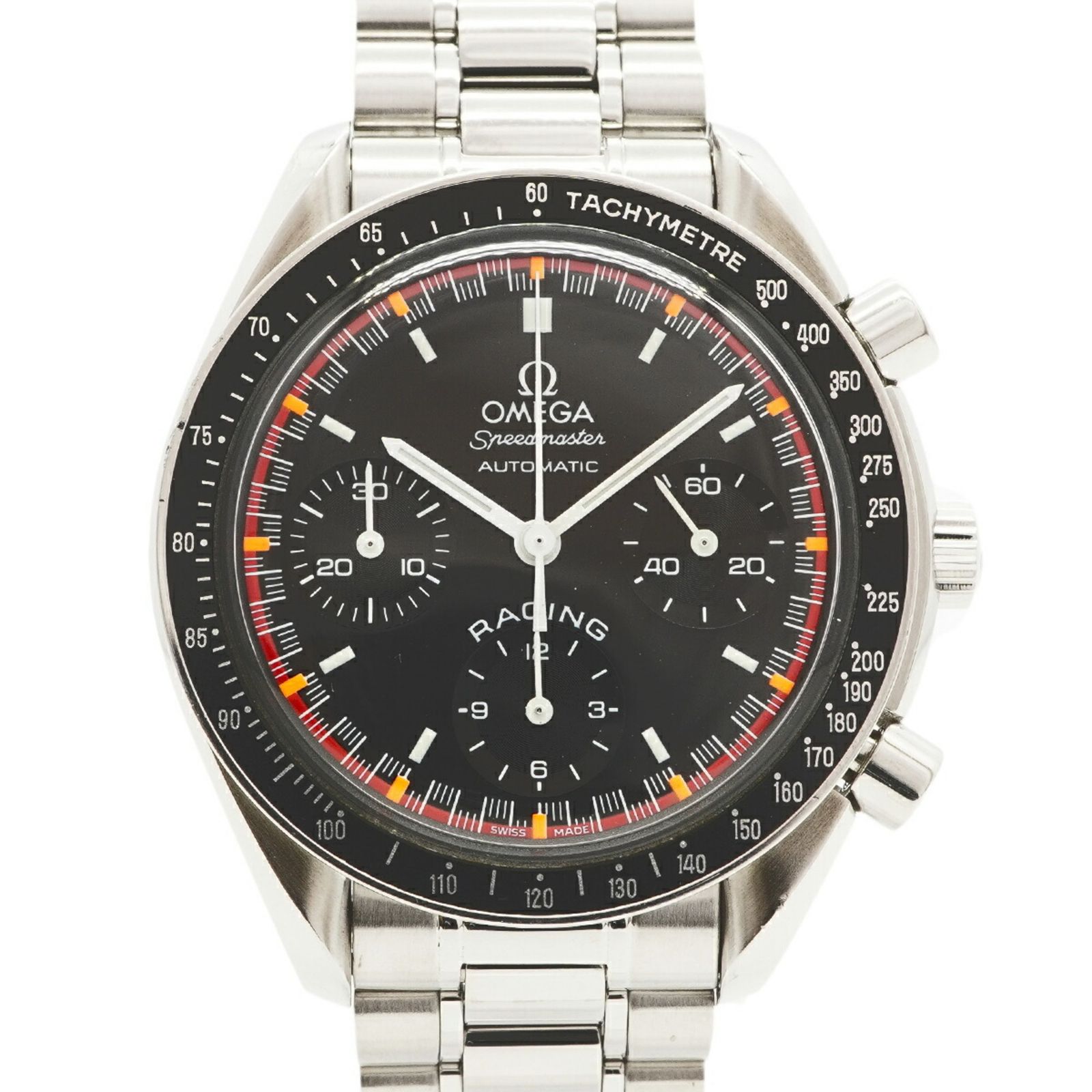 オメガ スピードマスター ミハエルシューマッハ 3518.50 黒文字盤腕時計 メンズ