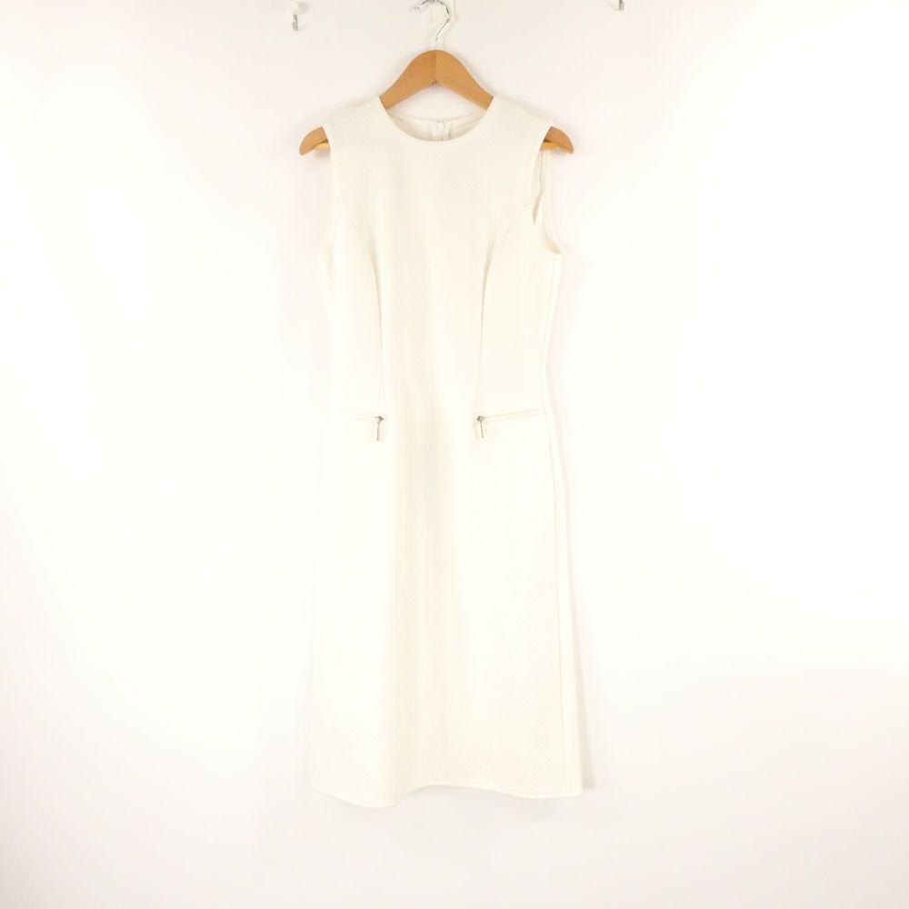 美品 FOXEY NEW YORK フォクシー 16603 ノースリーブワンピース 38 S相当 ポリエステル他 ひざ丈 タイト レディース AO4136A76 8,640円