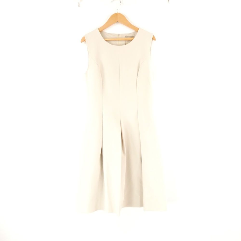 美品 DAISYLIN デイジーリン 35922 ウォッシャブルコルセットドレス ノースリーブワンピース 38 S相当 トリアセテート他 ひざ下丈 フレア ポケット有 フォクシー レディース AC1825A69